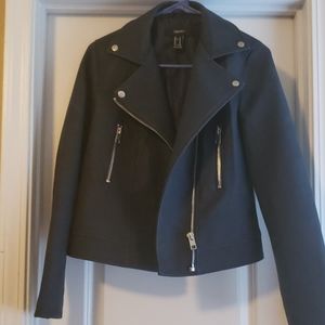 Forever 21 Faux Leather Motorcycle Jacket